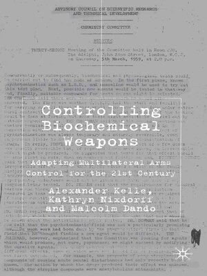 cover image of Controlling Biochemical Weapons